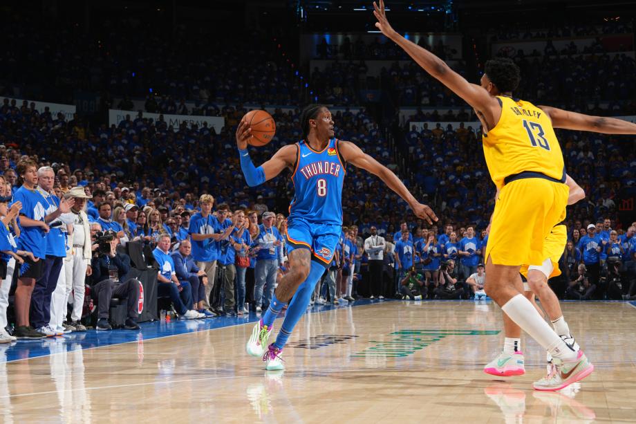 雷霆抢七大战力克步行者 获得本赛季NBA总冠军