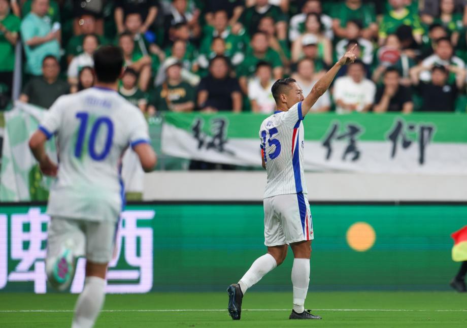 中超-吴曦进球于汉超破门 上海申花客胜北京国安