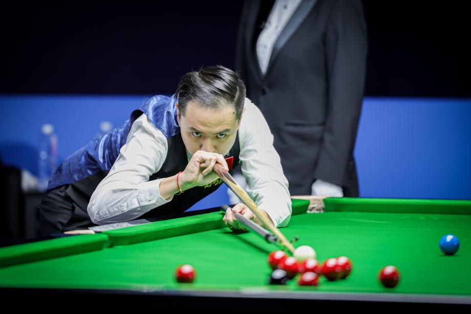 [图]中国选手肖国栋夺得成都世运会男子斯诺克冠军实盘配资网站