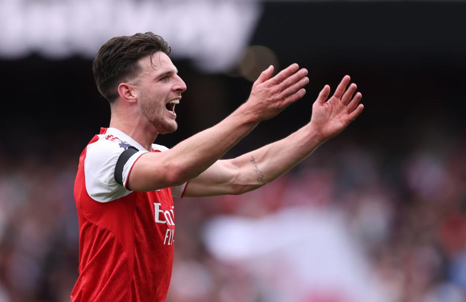 英超-萨卡破门哲凯赖什双响 阿森纳5-0大胜利兹联