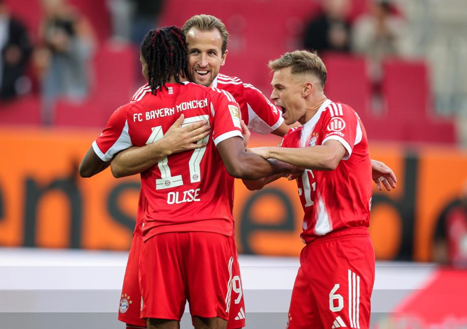 凯恩两助攻迪亚斯破门 拜仁3-2胜奥格斯堡