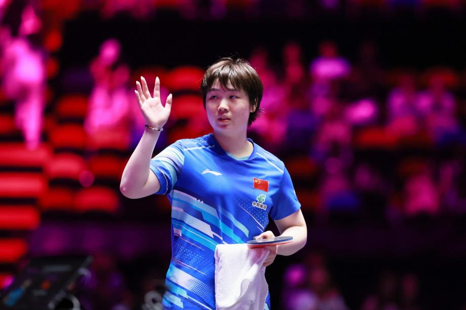 [图]WTT澳门冠军赛：蒯曼4-1大藤沙月 晋级女单四强欧洲杯买球体育信息