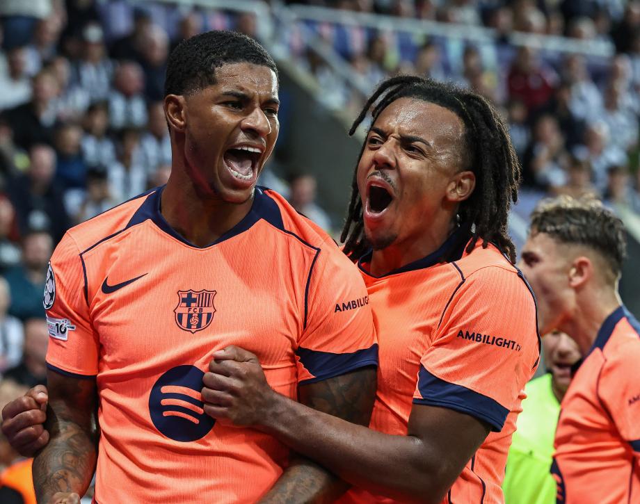 拉什福德世界波+双响 巴萨2-1纽卡取欧冠开门红