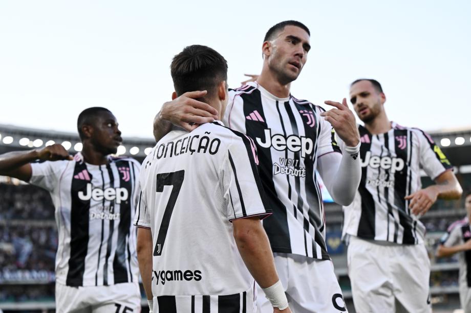 意甲-孔塞桑破门马里奥送点 尤文图斯1-1客平维罗纳