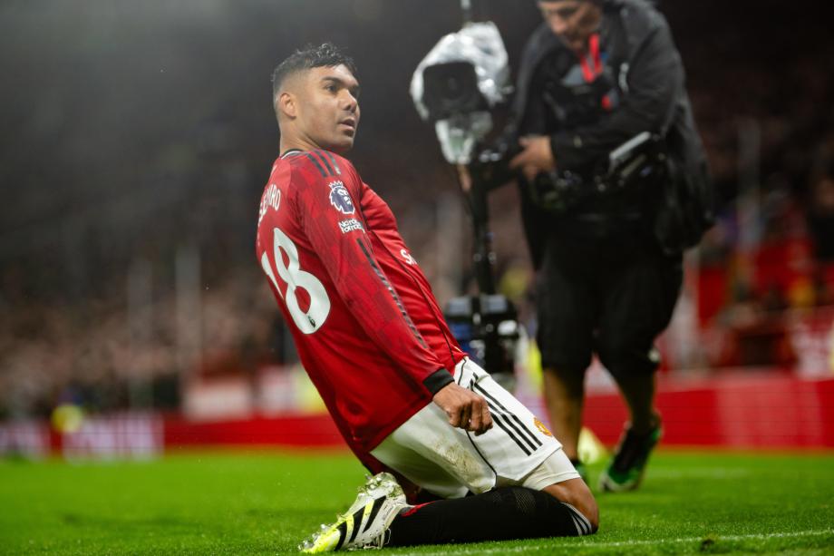 英超-B费、卡塞米罗破门 十人曼联2-1十人切尔西