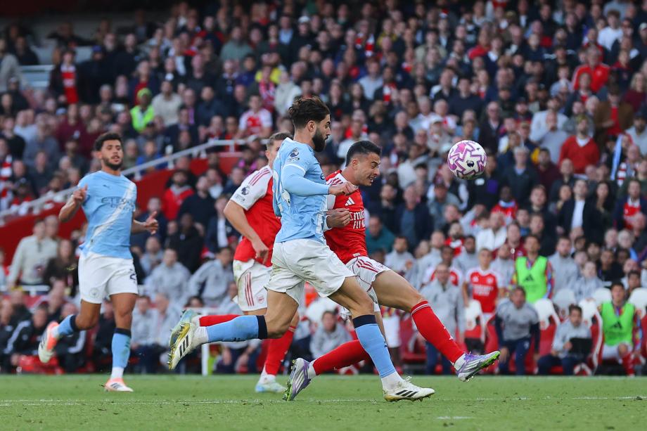 哈兰德破门马丁内利补时扳平 阿森纳1-1曼城