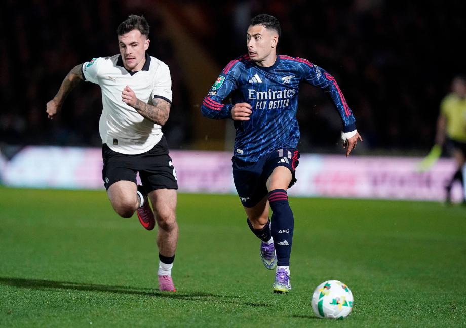 联赛杯-埃泽特罗萨德破门 阿森纳晋级16强