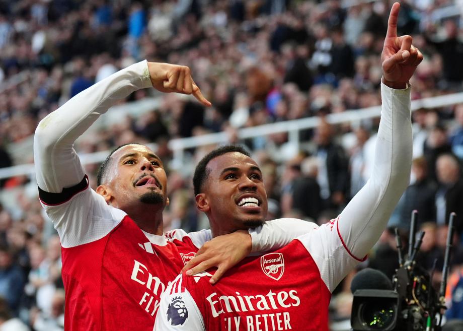 英超-梅里诺建功加布96分钟绝杀 阿森纳2-1纽卡