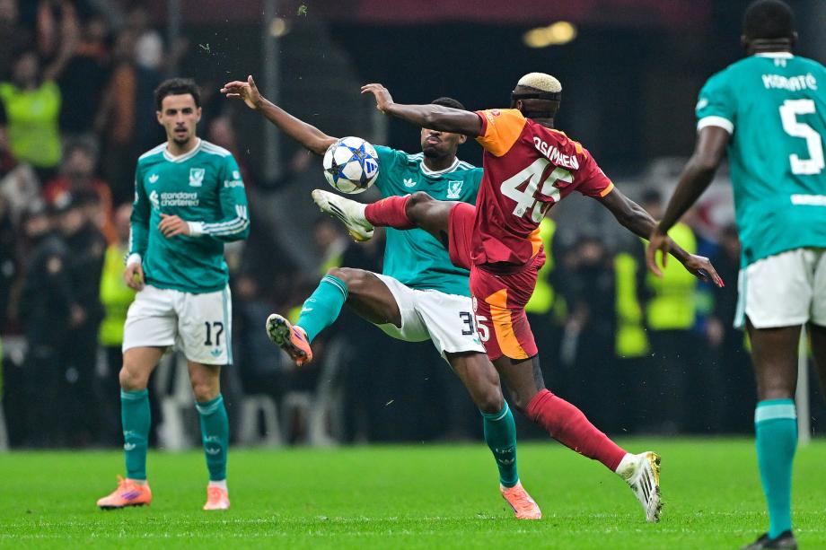 索博斯洛伊送点 利物浦0-1加拉塔萨雷遭遇两连败