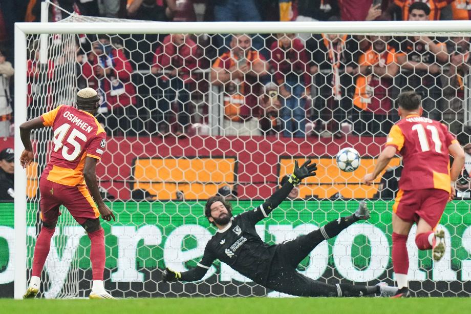 索博斯洛伊送点 利物浦0-1加拉塔萨雷遭遇两连败