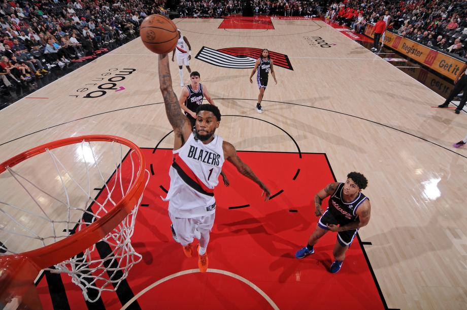 季前赛-杨瀚森全场新高16分4板3帽 开拓者险胜国王