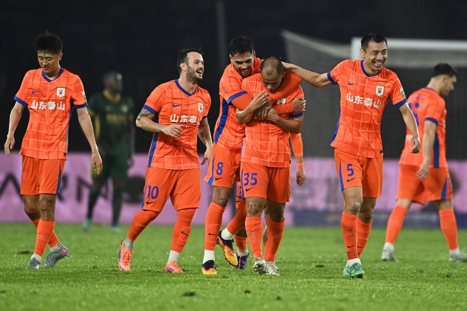 黄政宇破门奥乌苏世界波 浙江队战平山东泰山