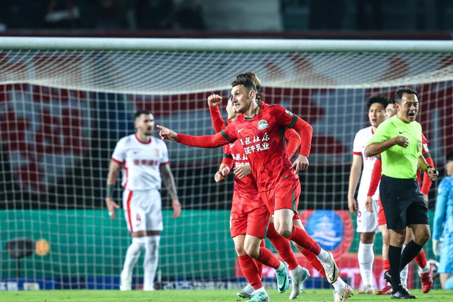纳萨里奥马亚破门 长春亚泰0-2客负河南队仍垫底