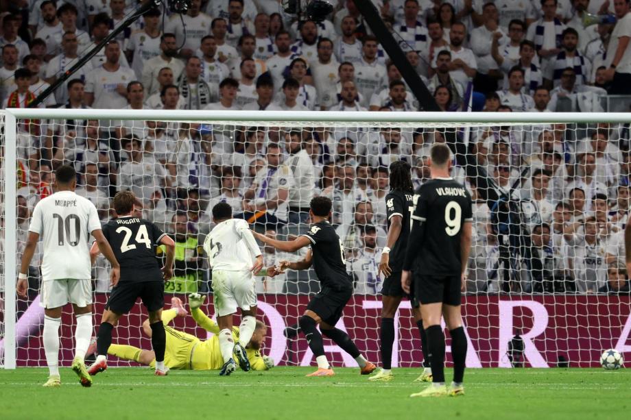 欧冠-贝林制胜弗拉霍维奇失单刀 皇马1-0尤文