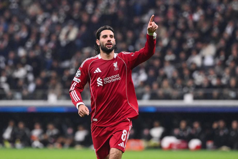 维尔茨助攻加克波索博传射 利物浦5-1法兰克福