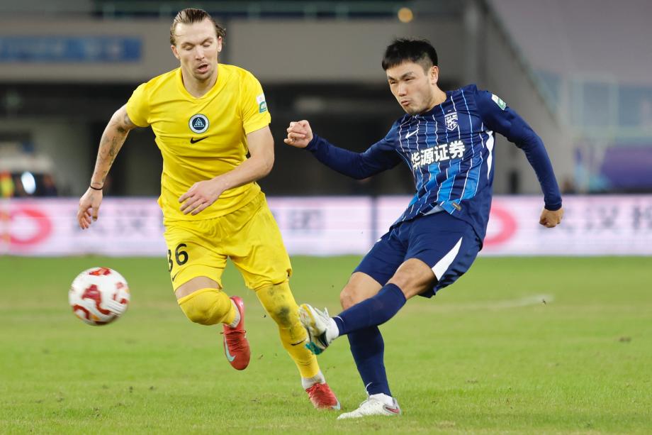 中超：杜加利奇进球 深圳新鹏城客胜武汉三镇