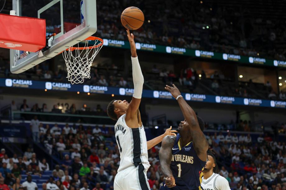 文班亚马29+11+9锡安27+10 马刺加时险胜鹈鹕