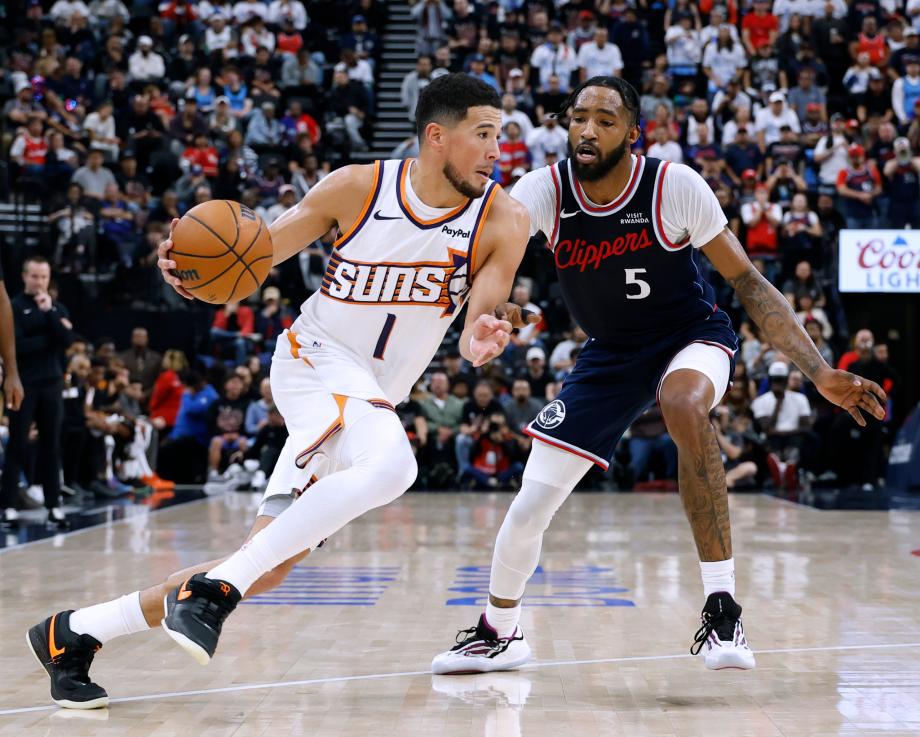 哈登30+7+7莱昂纳德27分 快船大胜太阳拿赛季首胜