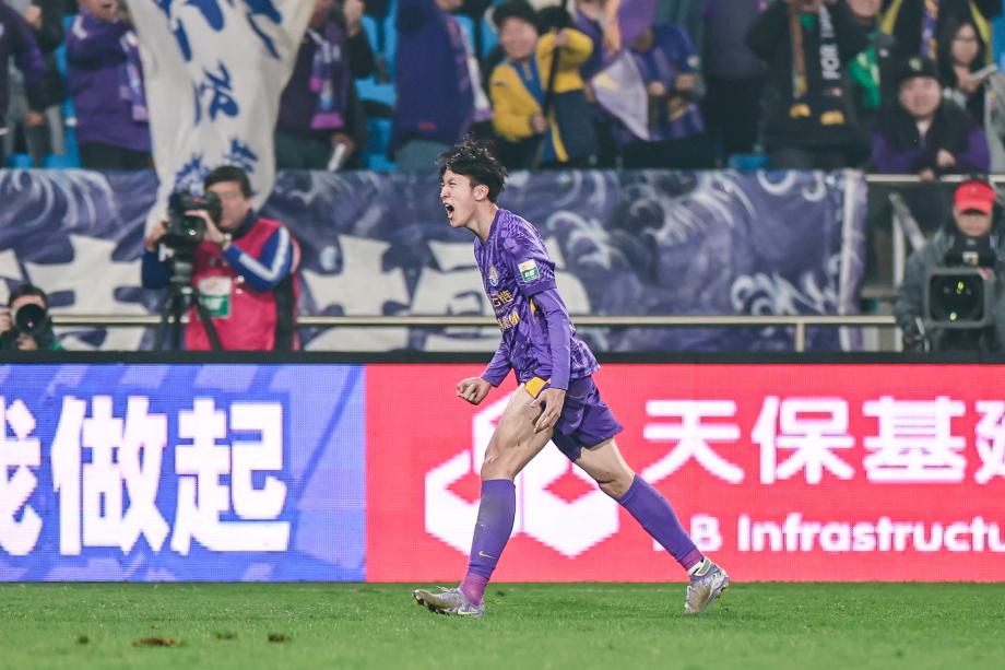 谢维军补时破门 天津津门虎战平长春亚泰