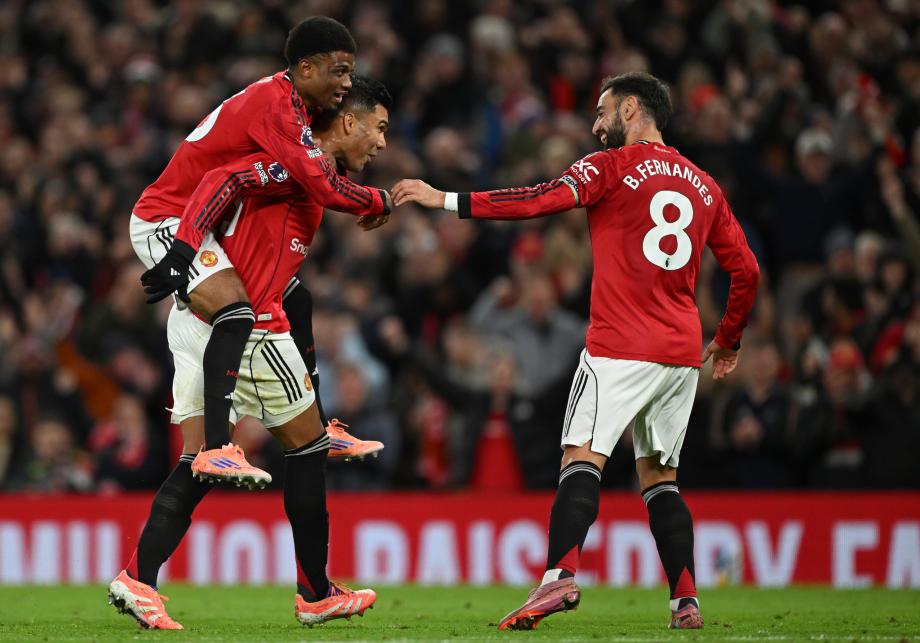 英超-姆伯莫双响卡塞米罗传射 曼联4-2布赖顿