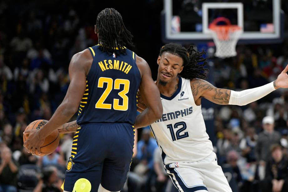 莫兰特19+8马图林26分 灰熊主场轻取步行者