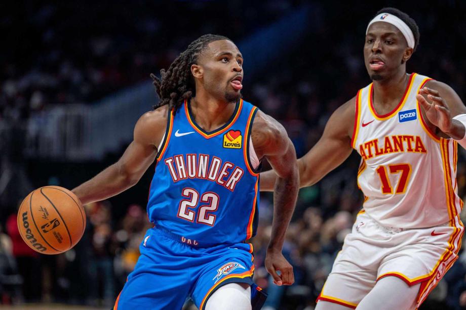 亚历山大30+5霍姆格伦31+12 雷霆轻取老鹰迎3连胜