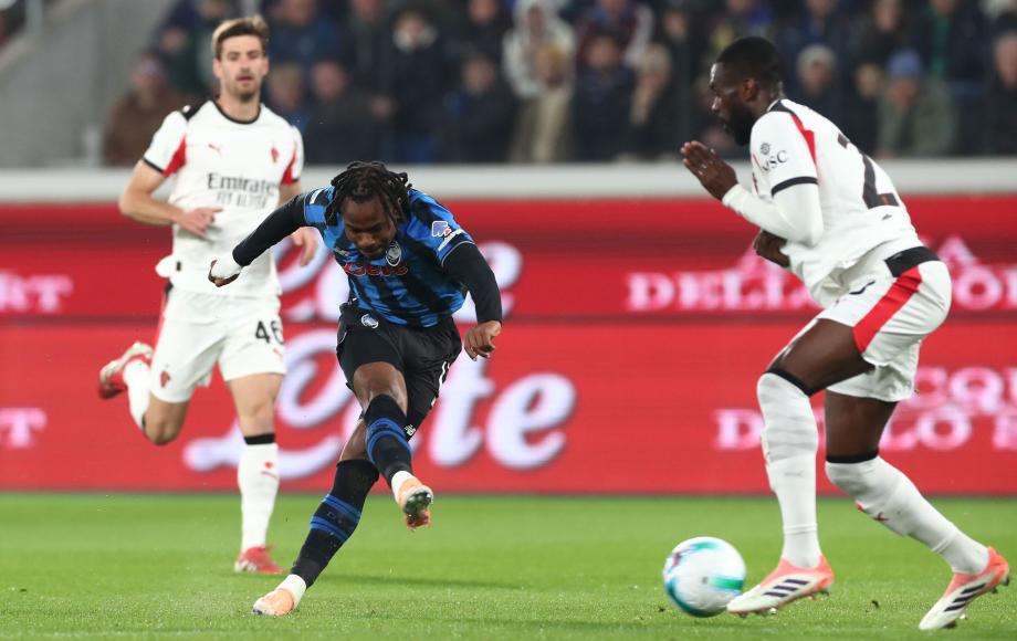 意甲-卢克曼破门莱奥半场伤退 米兰1-1亚特兰大