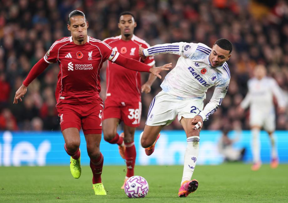 萨拉赫连场破门 利物浦2-0维拉终结英超4连败