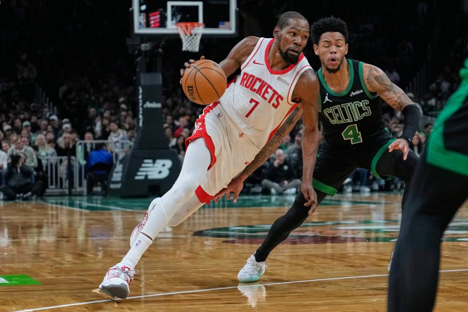 杜兰特三节26分申京16+10+9 火箭大胜绿军迎3连胜