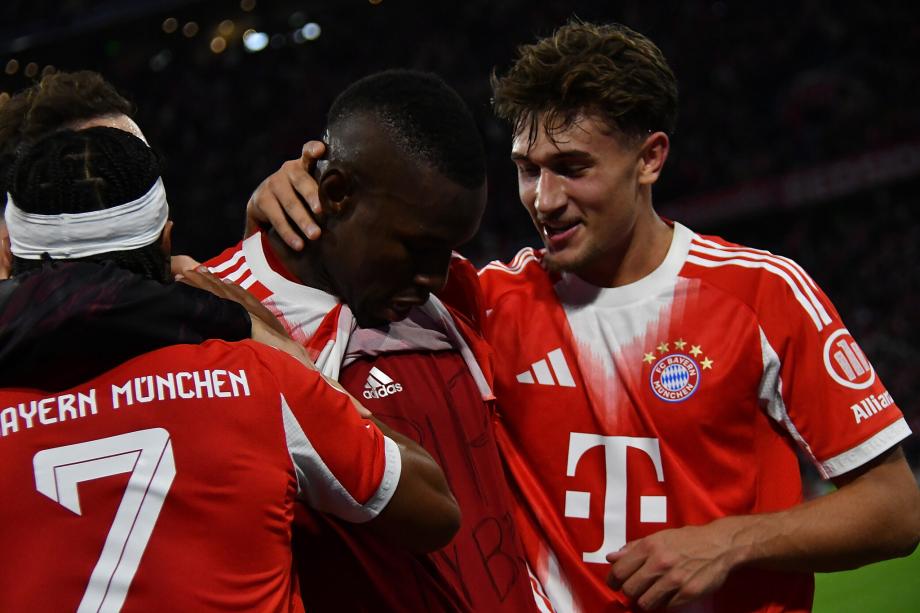 格纳布里破门杰克逊建功 拜仁3-0勒沃库森