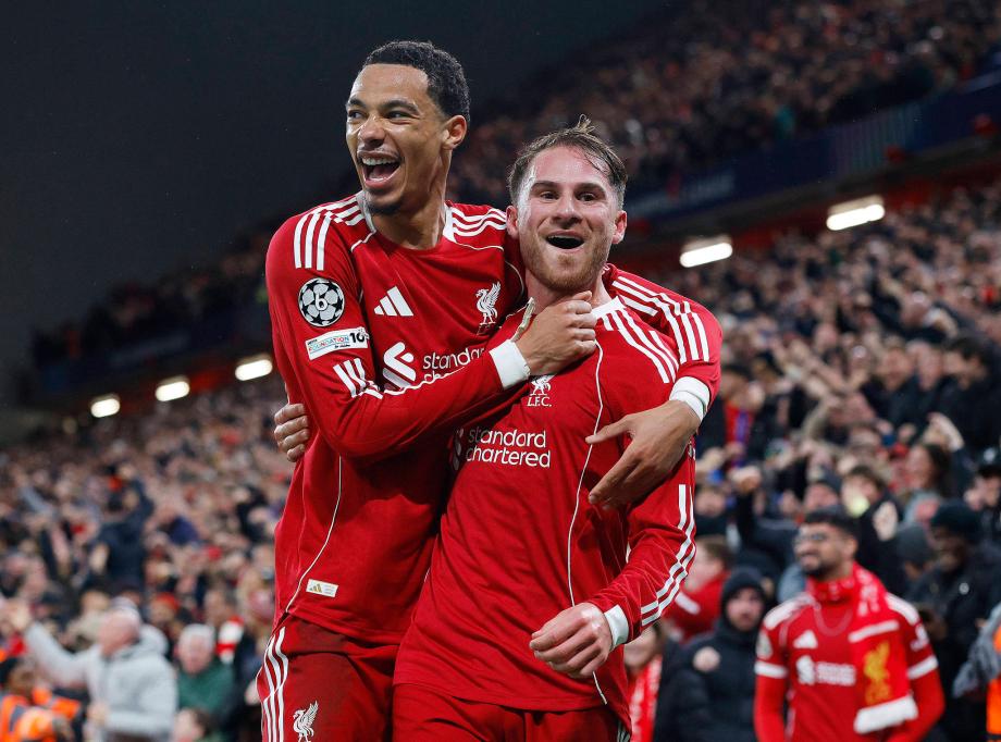 麦卡利斯特头球制胜 利物浦1-0送皇马欧冠首败