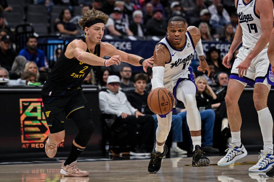 威少23+16+10穆迪28分4帽 残阵国王击退残阵勇士