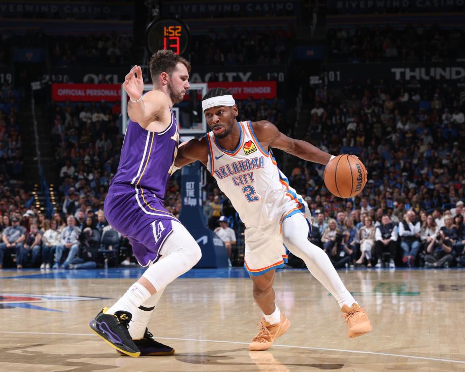 亚历山大30+5+9东契奇19+7+7 雷霆29分大胜湖人