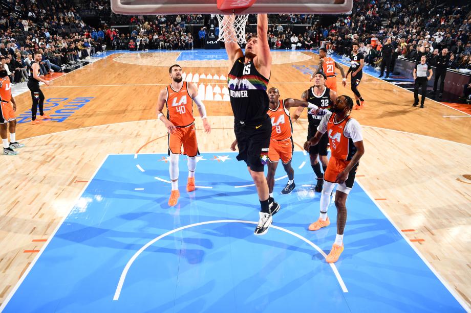 约基奇55+12+6哈登23+8+5 掘金送快船6连败