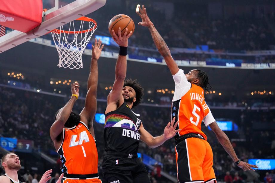 约基奇55+12+6哈登23+8+5 掘金送快船6连败