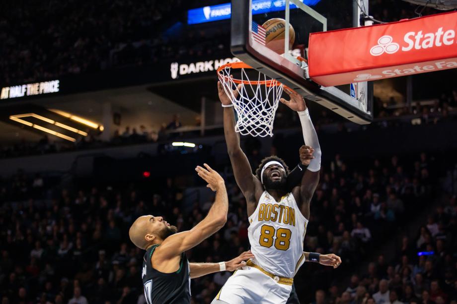 爱德华兹39+5布朗空砍41+6+7 森林狼力克绿军