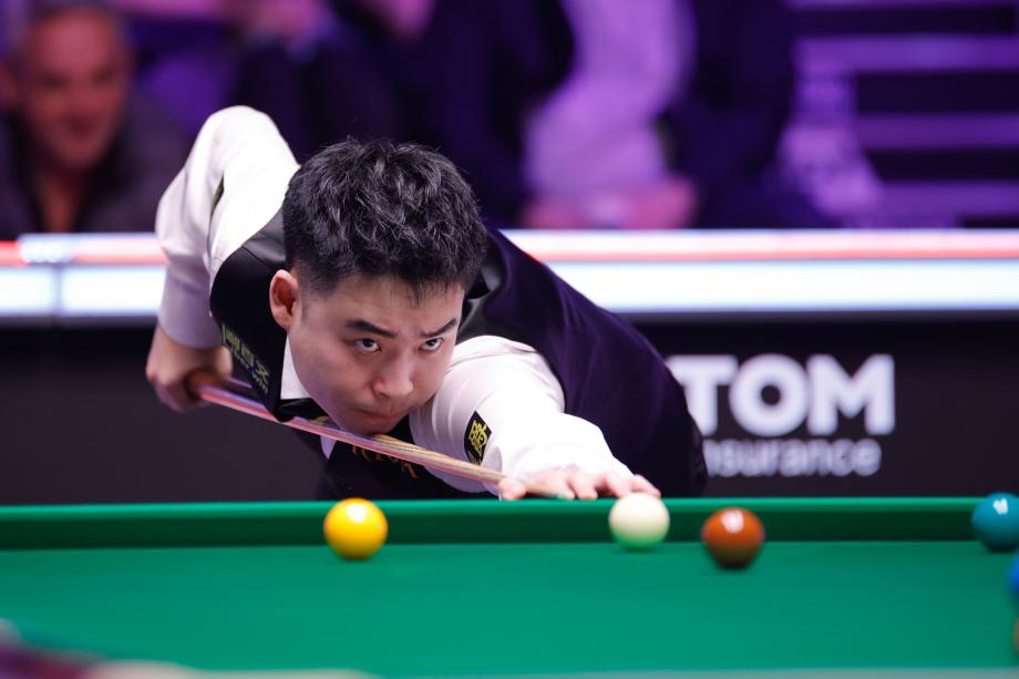 [图]斯佳辉6-0零封瑞恩&middot;戴 晋级斯诺克英锦赛16强