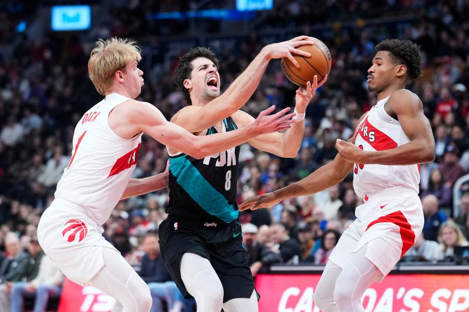 杨瀚森未登场 开拓者不敌猛龙遭三连败