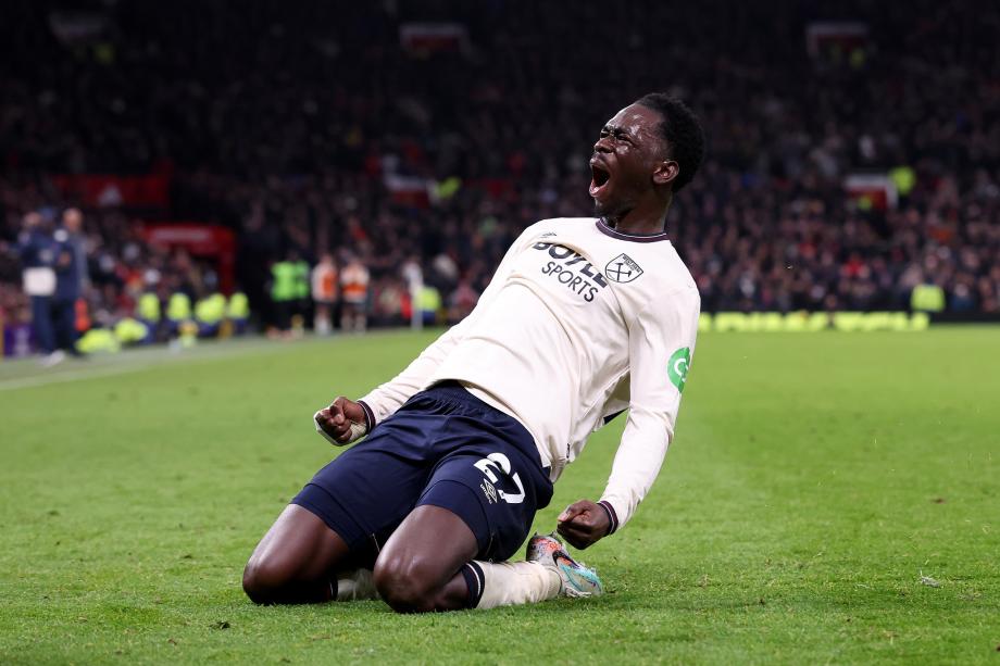 英超：达洛特破门 曼联1-1西汉姆联近5轮仅1胜