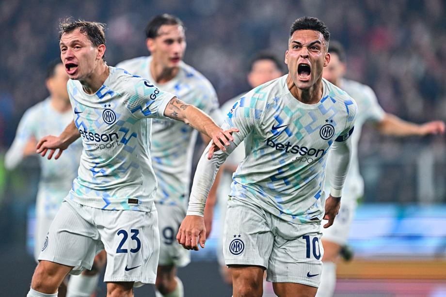 劳塔罗传射建功比塞克赛季首球 国米2-1热那亚