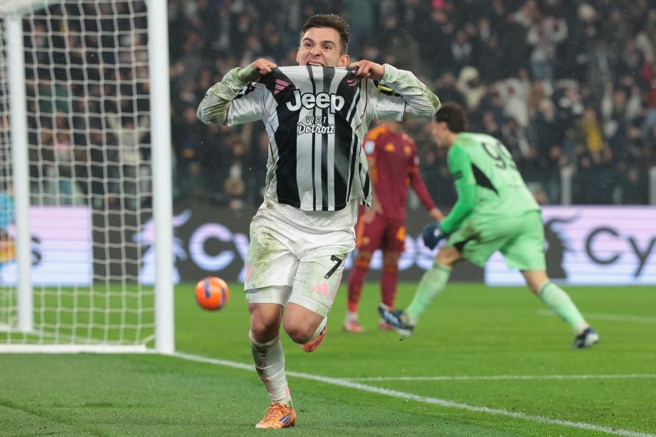 孔塞桑破门奥蓬达建功 尤文图斯2-1力克罗马