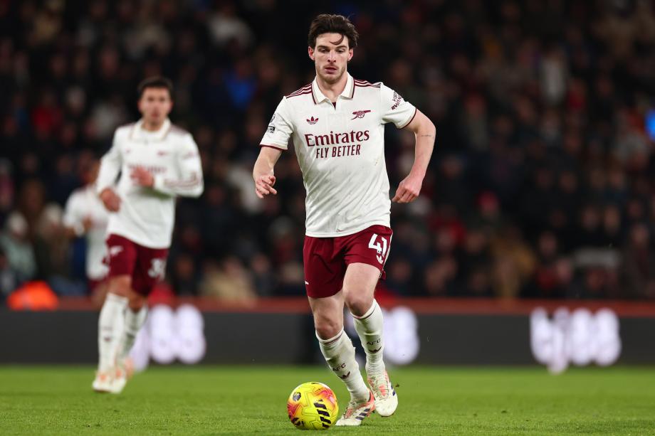 英超-赖斯双响 阿森纳3-2逆转伯恩茅斯