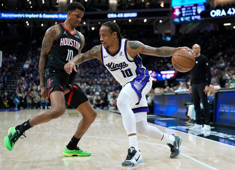 德罗赞22分杜兰特23分 国王送火箭三连败