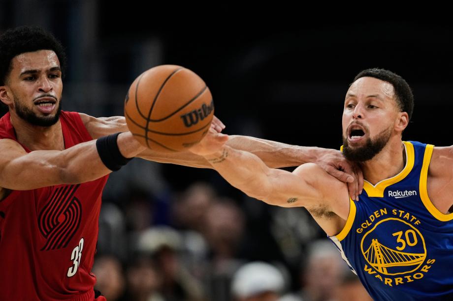 杨瀚森3分2篮板库里7分11助攻 勇士轻取开拓者