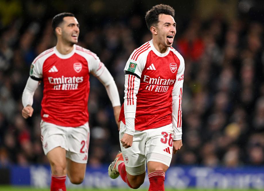 [图]联赛杯-约克雷斯传射加纳乔双响 阿森纳3-2切尔西股票配资专业知识