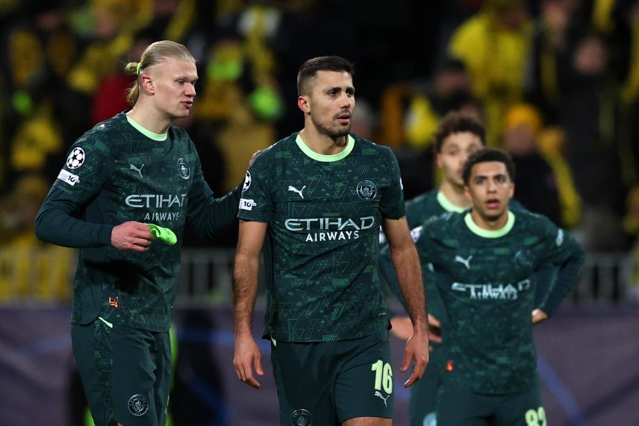 罗德里红牌 十人曼城1-3爆冷不敌博德闪耀