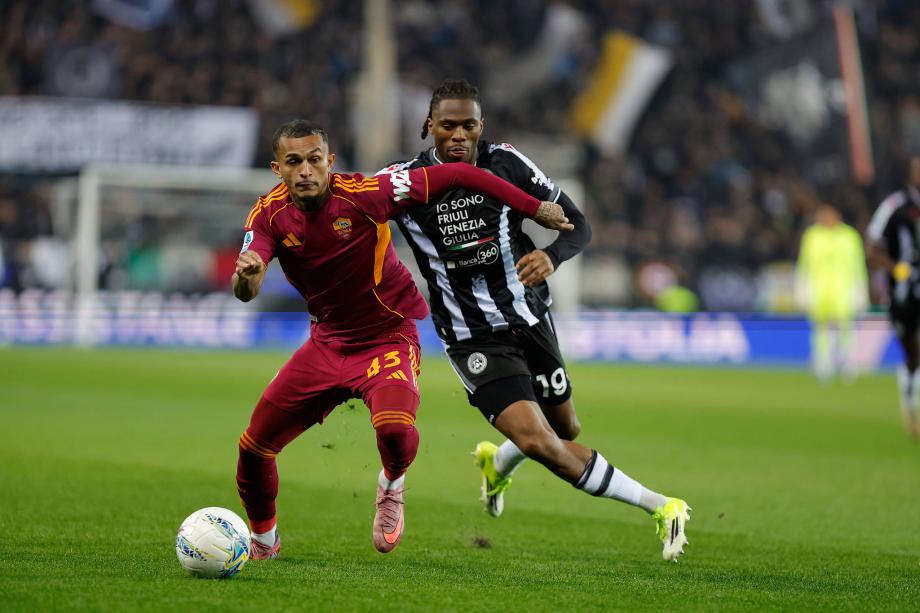 意甲-埃克勒卡姆任意球制胜 罗马0-1乌迪内斯