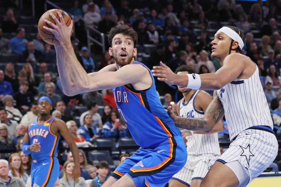 亚历山大20+5+9哈滕三双 雷霆轻取魔术