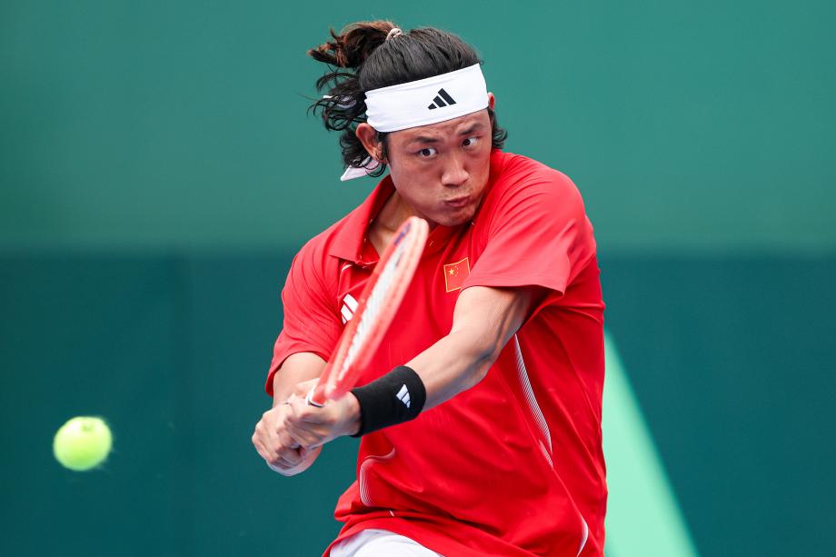 [图]戴维斯杯宇宙一组附加赛：中国3-1葡萄牙体育录像/图片