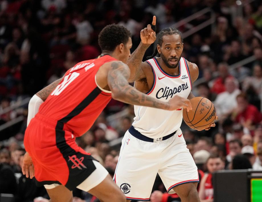 杜兰特26分莱昂纳德24分 火箭102-95胜快船